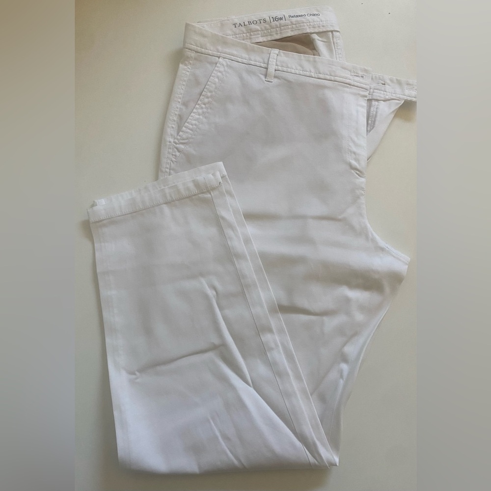 Talbots Relaxed Chinos size 16W